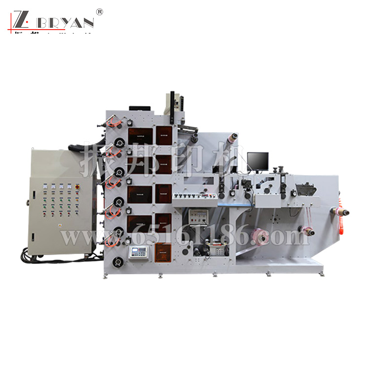 三工位五色柔版印刷機